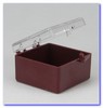 B.J. Plastic Crystal Maroon Box