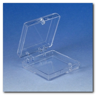 clear rigid plastic boxes